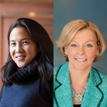 Angela Duckworth (l), Marci Hamilton