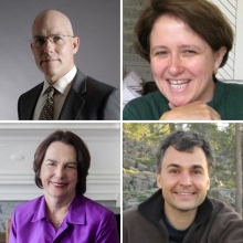 Clockwise from top left: Mark Devlin, Lisa Mitchell, Bill Ashmanskas, and Annette Lareau