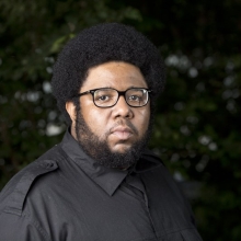 Tyshawn Sorey, Presidential Assistant Professor of Music. 