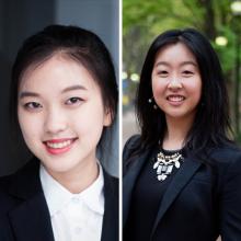 Yixi (Cecilia) Wang, C’20, W’20, and Annie Sun, C’19