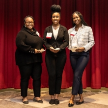 Ariane Thomas, Cheryl Nnadi, and Taussia Boadi