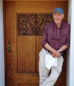  Paul Hendrickson leaning against a door 